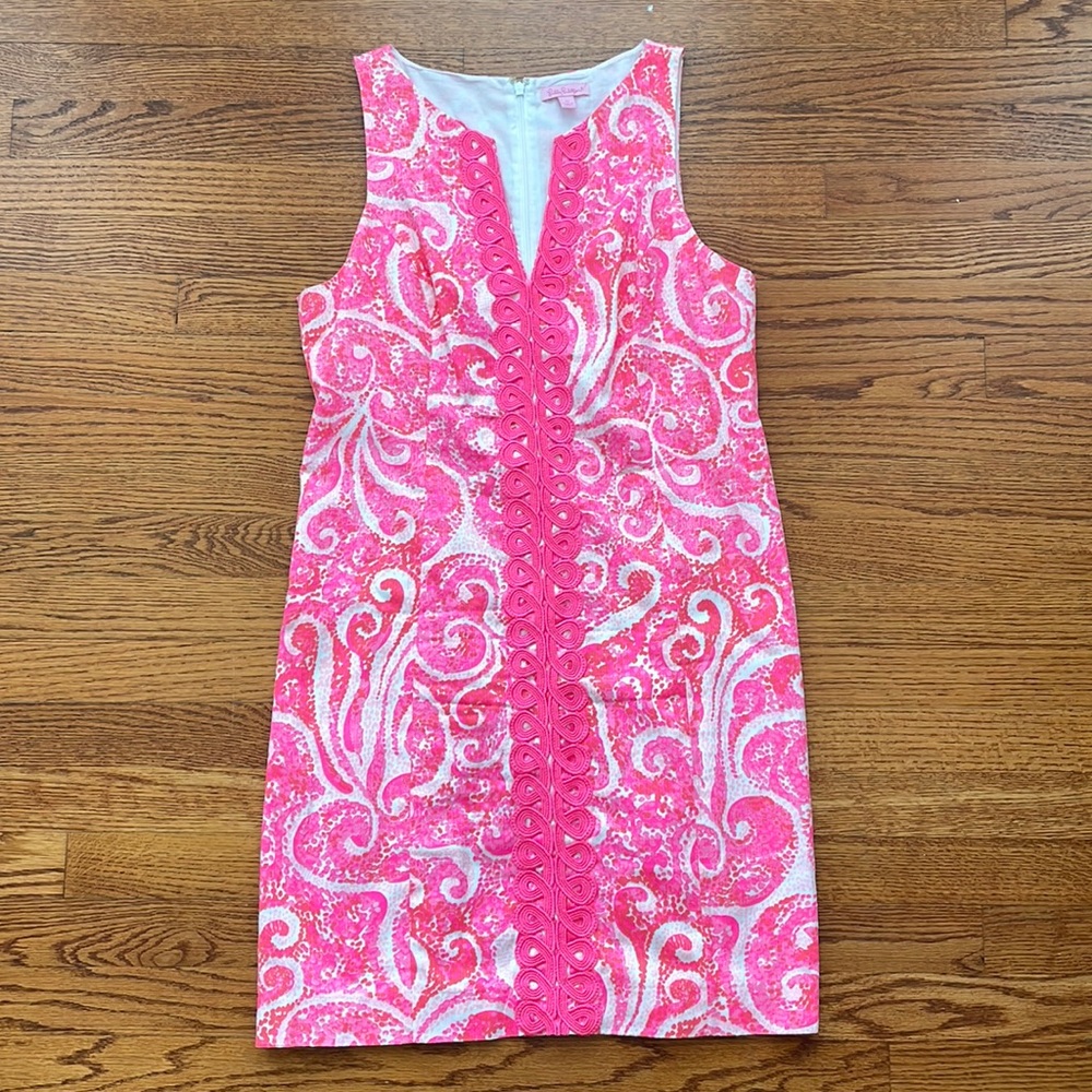Lilly Pulitzer Gabby Shift dress, size 10.